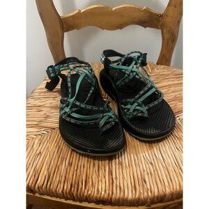 Chaco ZX/3 Classic women’s sandals Chuckwalla Aqua size 10